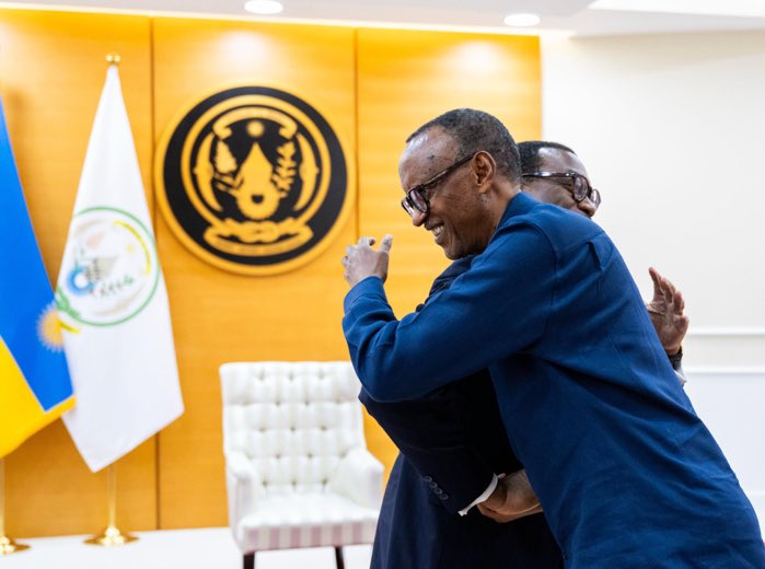 I don't want to defend myself with what detractors have to say about me, we should be judged by the progress we make or lack of it! I will let you argue with the results, not with me".
"President Kagame"