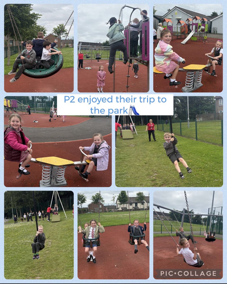 P2 had great fun during their trip to the park this week🛝