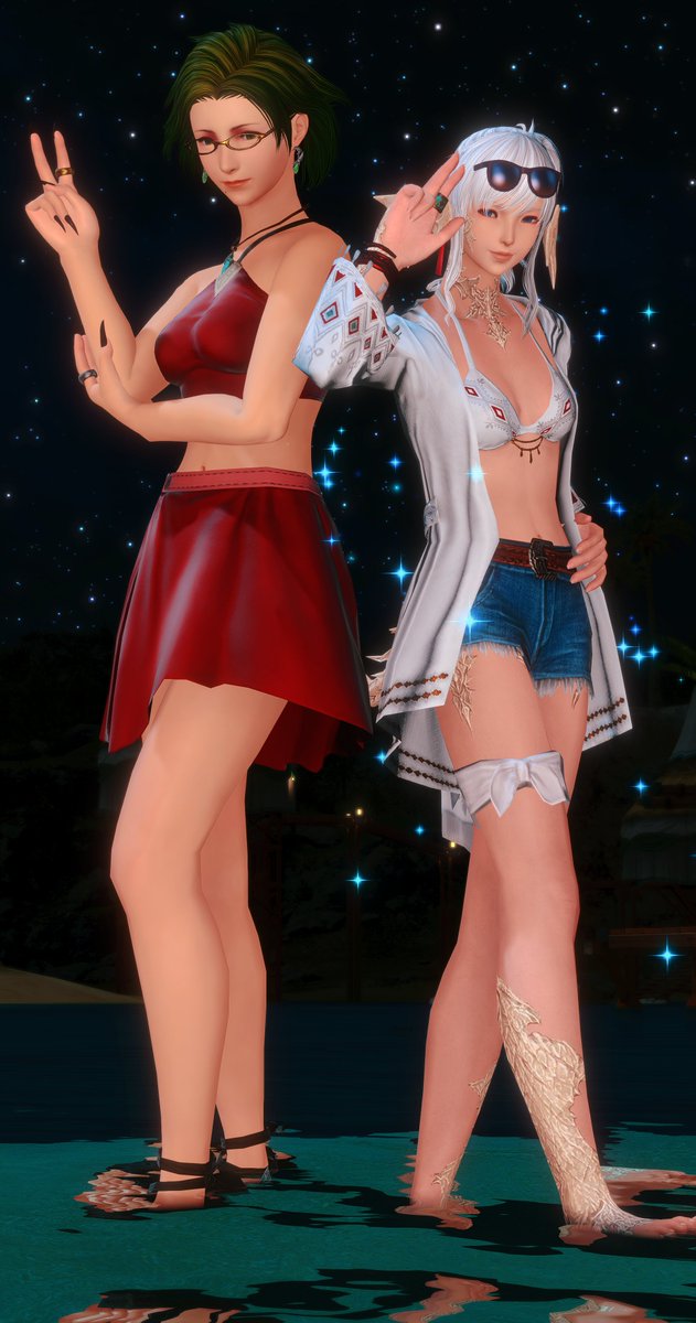 Astra Kawanami (@astraknightxiv) on Twitter photo Just recently met up with <a href="/ABlackburnFFXIV/">Astrid Blackburn</a>! Learned she's one of the finest goldsmith around :o
Hello! And nice to meet you! :D
#ffxivsummerbash Just recently met up with <a href="/ABlackburnFFXIV/">Astrid Blackburn</a>! Learned she's one of the finest goldsmith around :o
Hello! And nice to meet you! :D
#ffxivsummerbash