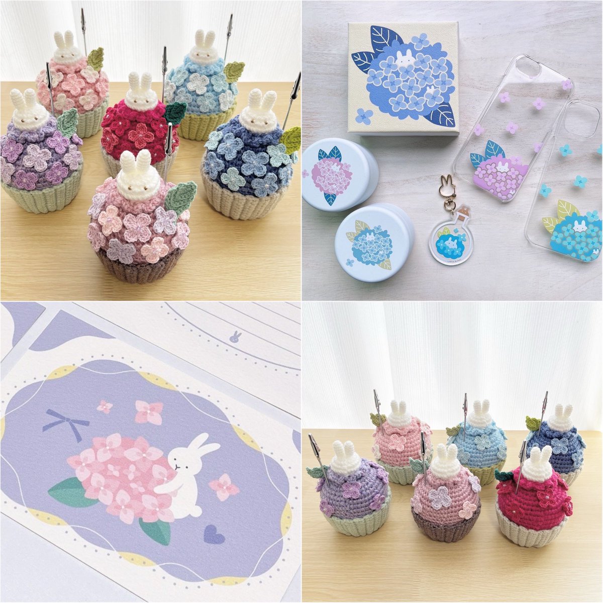 LAPINBLANC2021's tweet image. #紫陽花の日　🐇❀