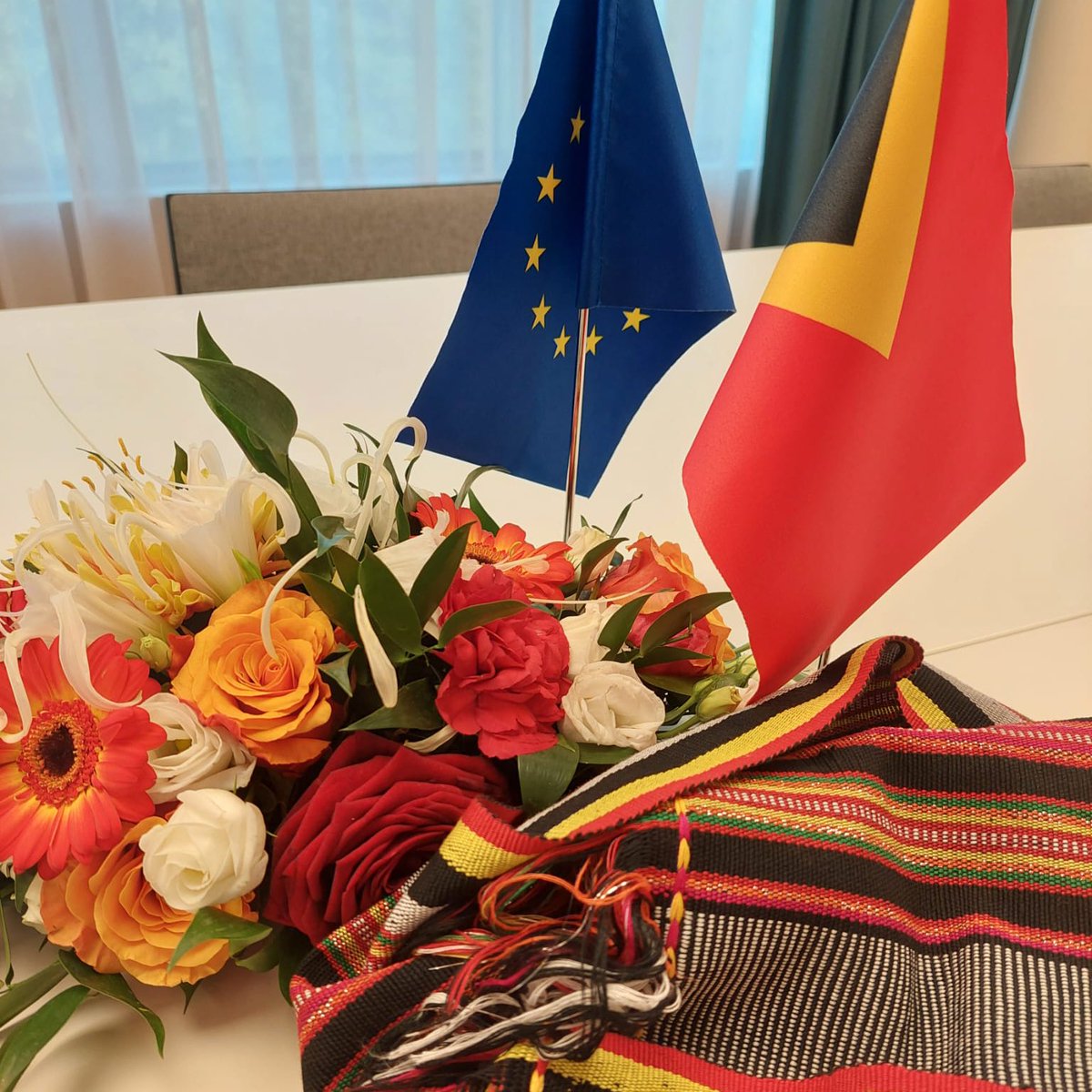EEAS_SecGen's tweet image. Bem-vidu dear Foreign Minister Bendito dos Santos Freitas! Thank you for underscoring the strong shared commitment between the EU 🇪🇺 and Timor-Leste 🇹🇱 to democracy and rules-based multilateralism. It is great news that your country is expected to join @ASEAN later this year.