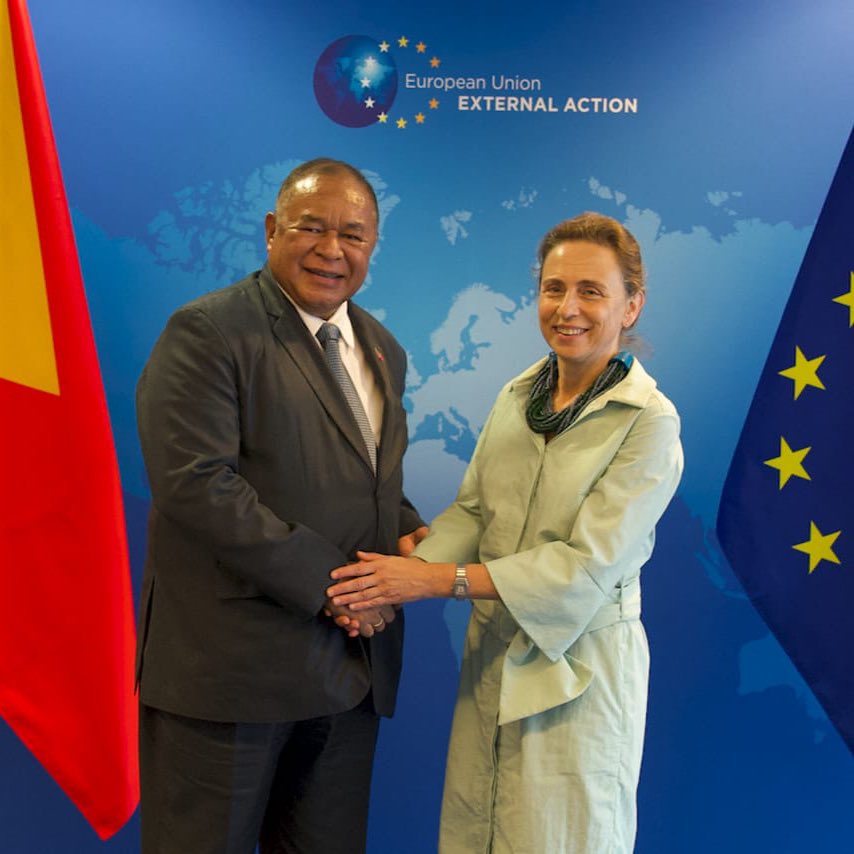 EEAS_SecGen's tweet image. Bem-vidu dear Foreign Minister Bendito dos Santos Freitas! Thank you for underscoring the strong shared commitment between the EU 🇪🇺 and Timor-Leste 🇹🇱 to democracy and rules-based multilateralism. It is great news that your country is expected to join @ASEAN later this year.