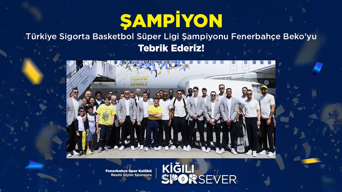 Kiğılı (@kigiligiyimas) on Twitter photo Tebrikler Fenerbahçe Beko! 🏆
Kiğılı olarak, Türkiye Sigorta Basketbol Süper Ligi Şampiyonu Fenerbahçe Beko Basketbol Takımı’nın resmi giyim sponsoru olmanın mutluluğunu yaşıyoruz. Arkalarında milyonlar, üstlerinde Kiğılı var. Kiğılı Spor Sever! <a href="/FBBasketbol/">Fenerbahçe Beko</a>
#Kiğılı Tebrikler Fenerbahçe Beko! 🏆
Kiğılı olarak, Türkiye Sigorta Basketbol Süper Ligi Şampiyonu Fenerbahçe Beko Basketbol Takımı’nın resmi giyim sponsoru olmanın mutluluğunu yaşıyoruz. Arkalarında milyonlar, üstlerinde Kiğılı var. Kiğılı Spor Sever! <a href="/FBBasketbol/">Fenerbahçe Beko</a>
#Kiğılı