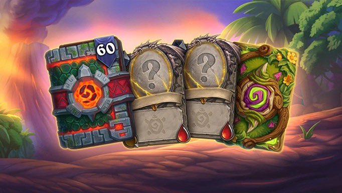 HsEuNameless's tweet photo. 🚨GIVEAWAY TIME!🚨 Courtesy of @PlayHearthstone I have a Standard Bundle to giveaway that includes 60 Lost City of Un'Goro packs and more! To enter the giveaway:

✅ Follow @HsEuNameless 
✅ Like and Retweet

Others Giveways on my twitch https://t.co/EKTltHuCUR
Good luck everyone https://t.co/b5h98aXb7i