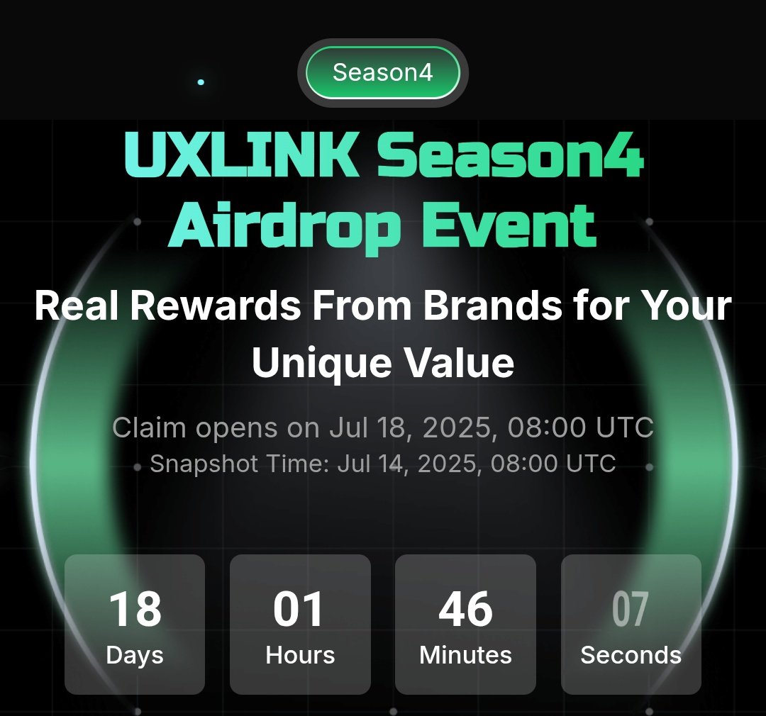 Grow your on-chain social graph like never before.
👉 Dive into the future of Web3 networking: <a href="/UXLINKofficial/">UXLINK</a>

Whether you're a builder, user, or just curious — this is where Web3 meets real connections.
Don’t sleep on it. Early users are already winning. 🚀

#UXLINK