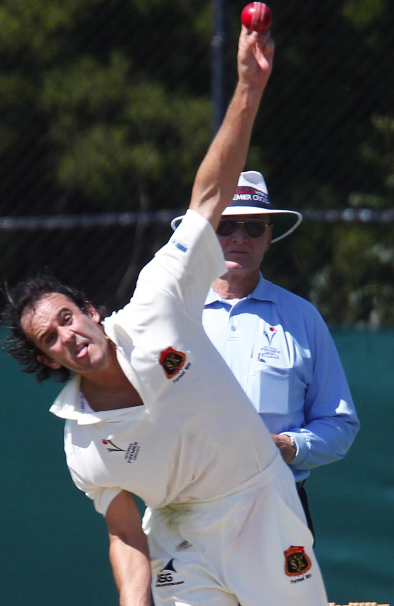 End of the line in <a href="/vicpremcricket/">Vic Premier Cricket</a> for Simon O'Brien, who has retired from St Kilda and joined Melbourne as bowling coach. Debuted in 2005-06, had a stint with Camberwell Magpies and returned to the Saints, finishing with 175 matches, 240 wickets and a best of 6-15. Well played.