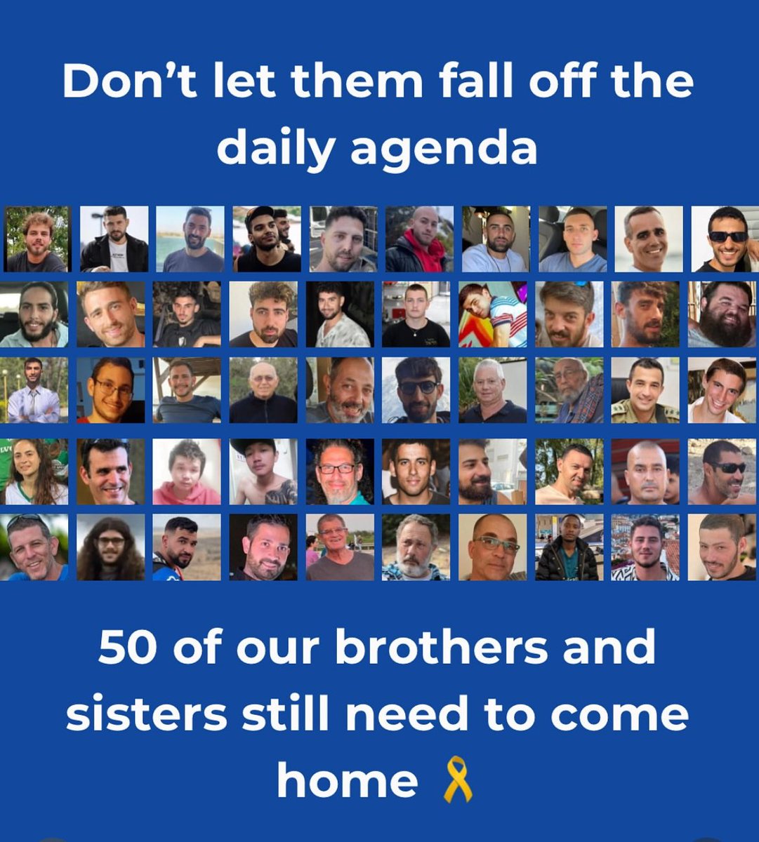 🎗🎗🎗🎗🎗🎗🎗🎗🎗🎗🎗🎗🎗
Its time for them to go home. 
Dont stop talking about the hostages.