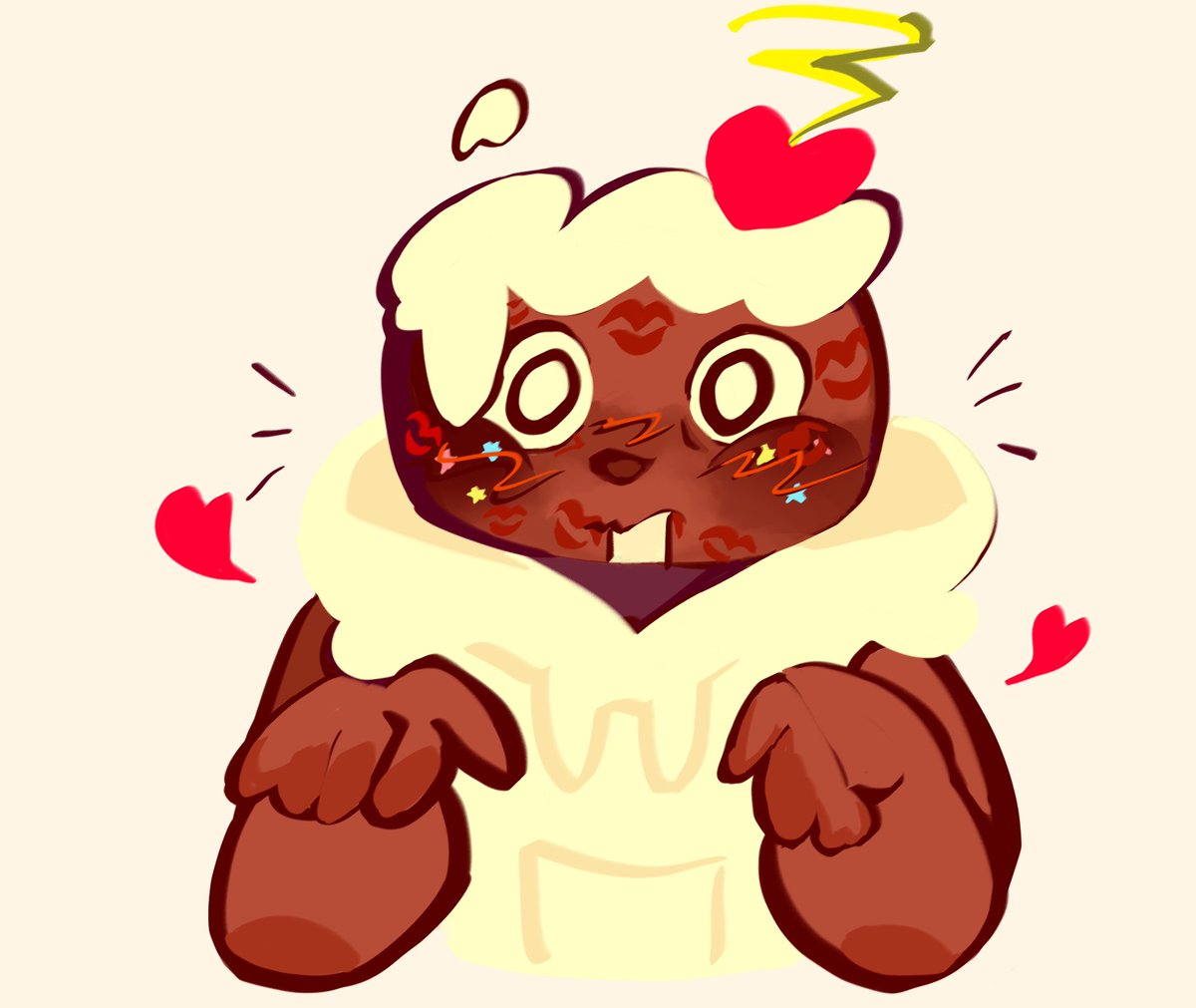 cosmo doodle while I'm battling the biggest cramps ever...oughh..I have sm love to give to him...cosmo...I wish I had the energy to render a full illustration but I'm in sm pain rn #dandysworld
