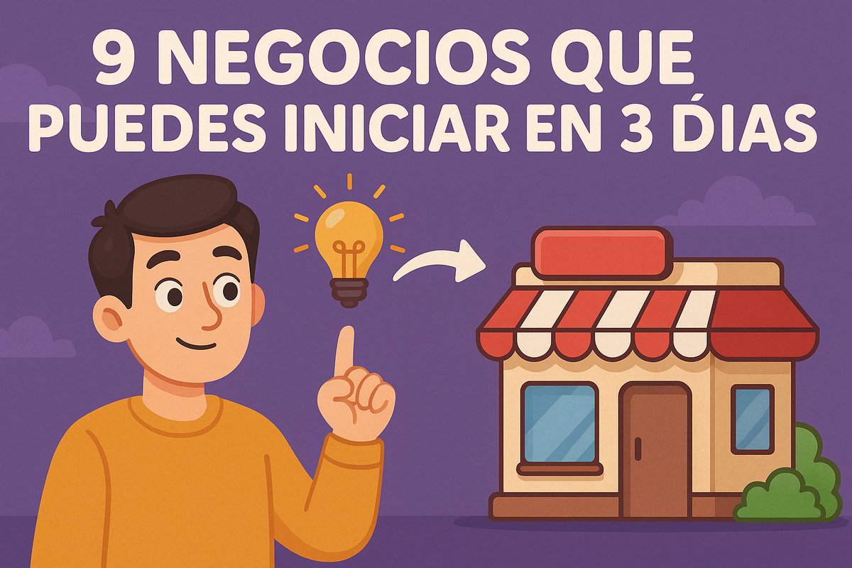 MemoriaHabil's tweet image. Todos hablan de “usar la IA”.
Pero pocos saben cómo convertirla en dinero real.
Hoy te muestro 9 formas concretas de crear cosas desde cero…
y cobrarlas.