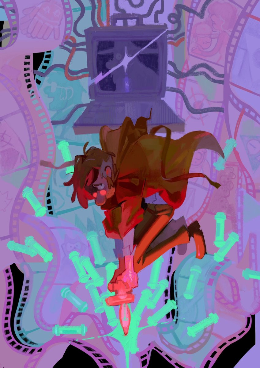 This was for gravity falls zine