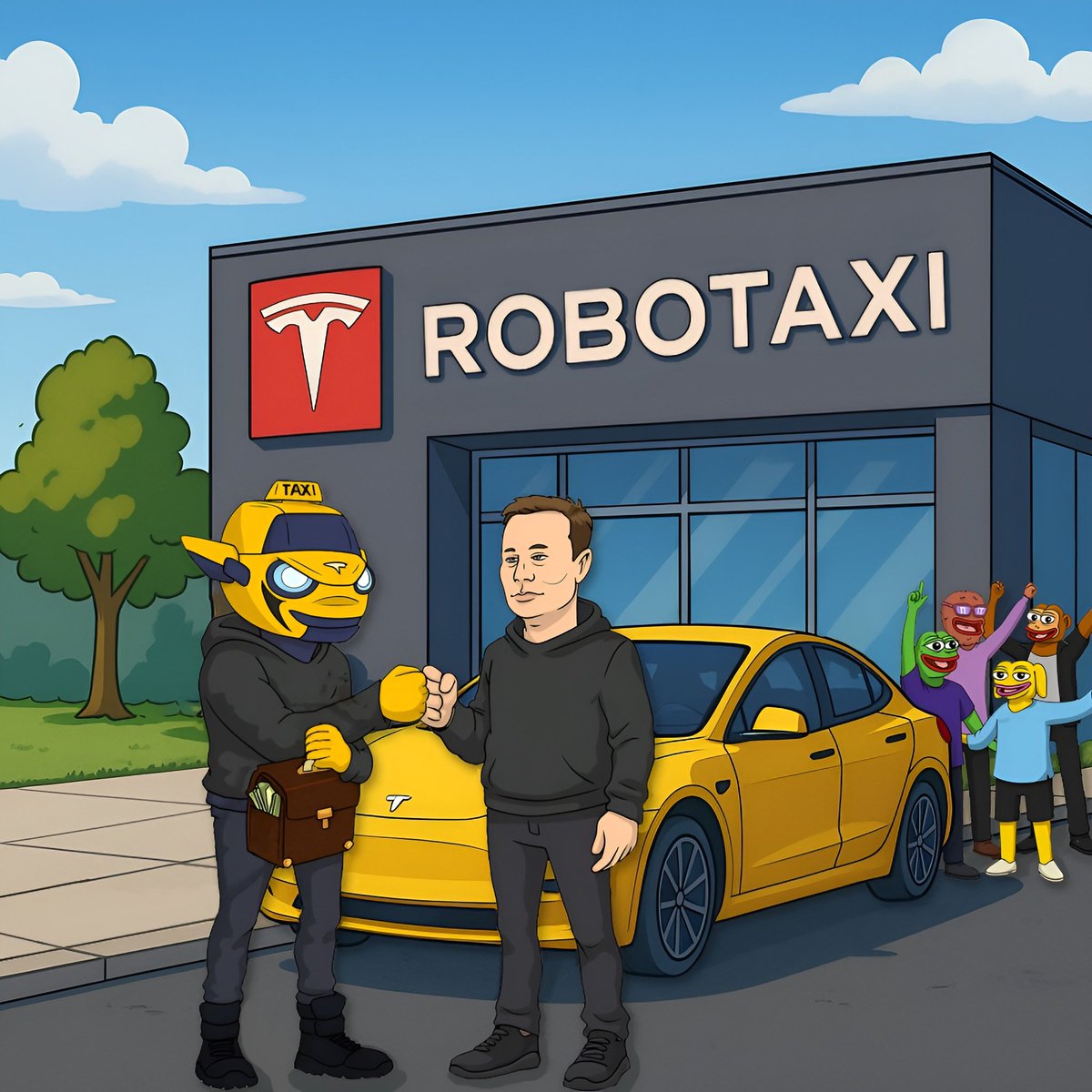 Joachim_05's tweet photo. @100xAltcoinGems Everyone’s chasing the next 100x…
Meanwhile, $TAXI just turned the ignition. 🚖💥
Elon whispers robotaxi and the streets go silent, they know what's coming.
Not just another memecoin… it’s a movement on wheels.
#TAXI #RobotaxiNarrative #CryptoNextBigThing https://t.co/XwVDrb4VRN