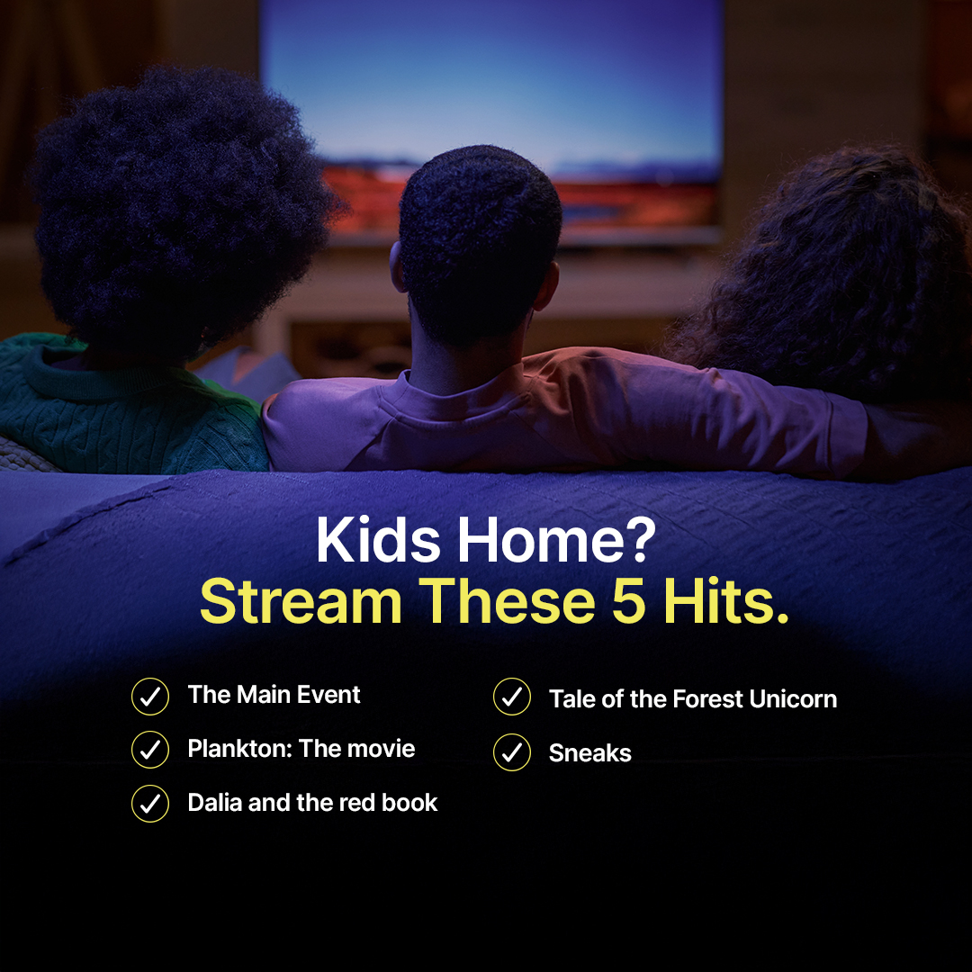 School holidays officially start tomorrow! 

Keep the kids entertained with these 5 must-watch movies perfect for June break fun🎬