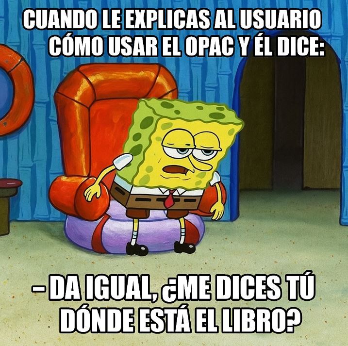 bpmmadrid's tweet photo. 📚😅 A veces explicamos cómo usar el catálogo en línea (OPAC) con todo el amor bibliotecario del mundo… Y terminamos siendo GPS humano 😂

#HumorBibliotecario #bpmHumor https://t.co/IE5iFKJm2B