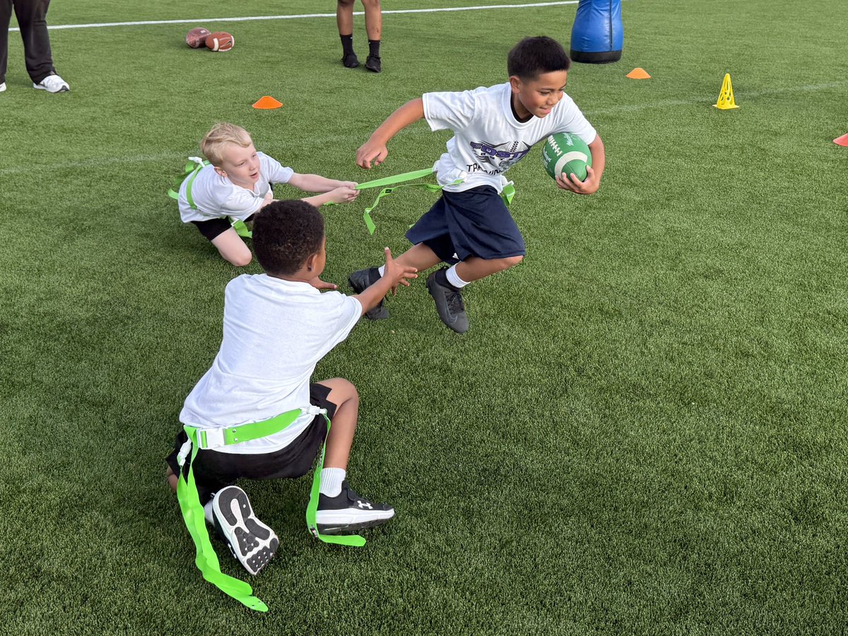 FosterHSFB's tweet image. 2025 Bulldog Youth Camp - Day #3