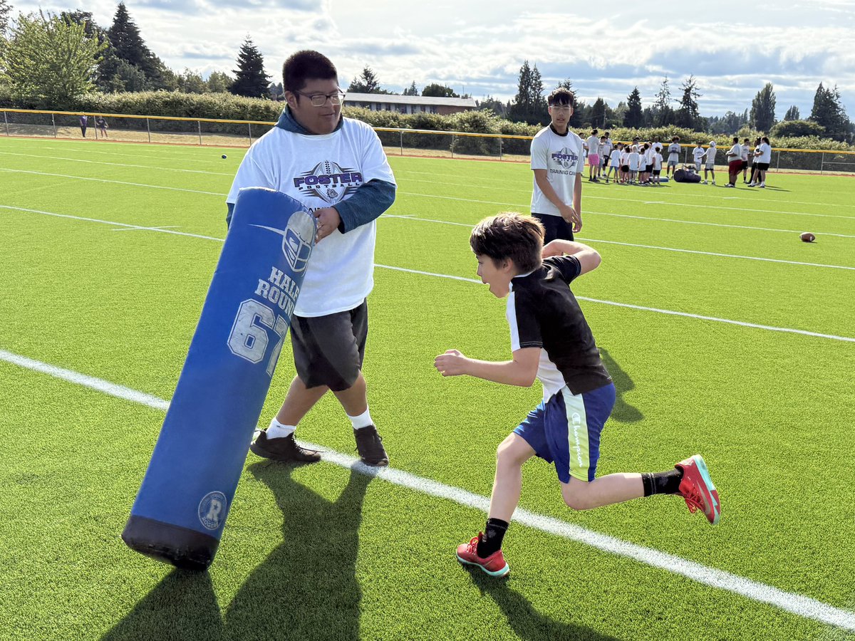 FosterHSFB's tweet image. 2025 Bulldog Youth Camp - Day #3