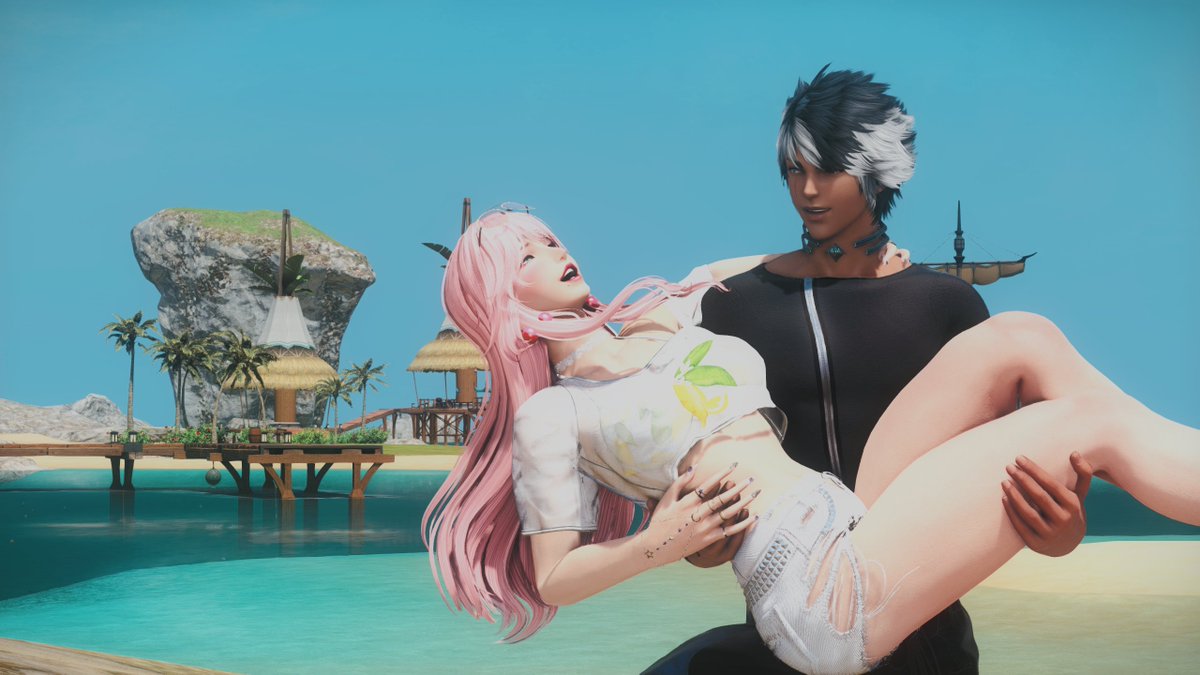 ZackNDRK's tweet image. Fun in the sun with good friend @GranolaBrekkie 
Middie!
#ffxivsummerbash 

#Midlanders_Today | #GPOSERS | #FFXIVScreenshots | #EorzeaPhotos | #Aether