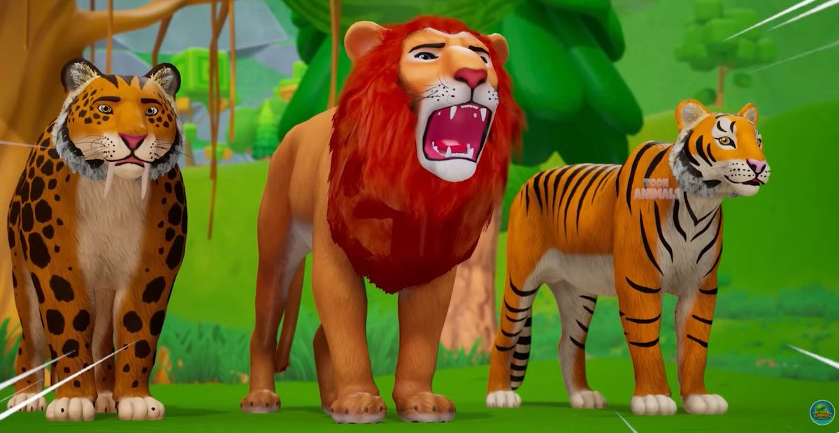 AnimalsToon's tweet image. Color Cows Fight Back! 🐮💥 Farm Animals vs Wild Jungle Beasts 🦁🐯 | Animal... youtu.be/FGSvsDCwGRw?si… via @YouTube 
#ColorCows #AnimalBattle #wildanimals #FarmVsJungle #funnyanimals #animaladventure #animalbattle #animalfight