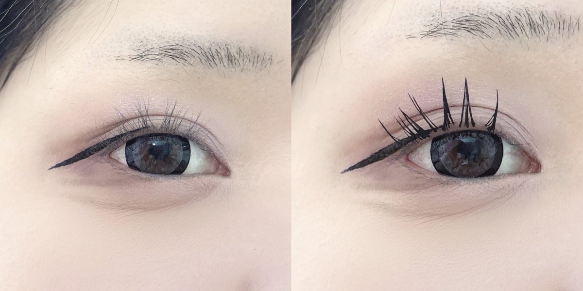 xxhani__'s tweet photo. มาสคาร่าชีหนิงหนิง Maybelline Sky High Mascara เว่อร์เกินนน ขนตายาวมากก  ยาวจะแตะคิ้วแล้ว หัวแปรงปัดง่าย หวีขนตาได้ดี เรียงสวย ไม่แพนด้า ไม่เลอะเทอะ กันน้ำ สมกับเป็นตัวในตำนานนน https://t.co/G9rDGzu1OV