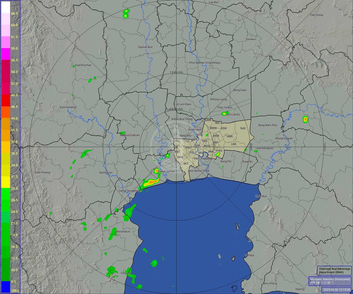 26 มิ.ย.68 ลมมรสุมตะวันตกเฉียงใต้พัดนำความชื้นเข้าหาแนวร่องความกดอากาศต่ำที่พาดผ่านบ้านเราแถบภาคเหนือตอนบน ประเทศลาว เวียดนามตอนบน เข้าสู่หย่อมความกดอากาศต่ำกำลังแรงในทะเลจีนใต้ที่อาจพัฒนาเป็นพายุได้ และจะมีฝนตกชุกมากขึ้นในระยะนี้

เฝ้าระวัง‼️
