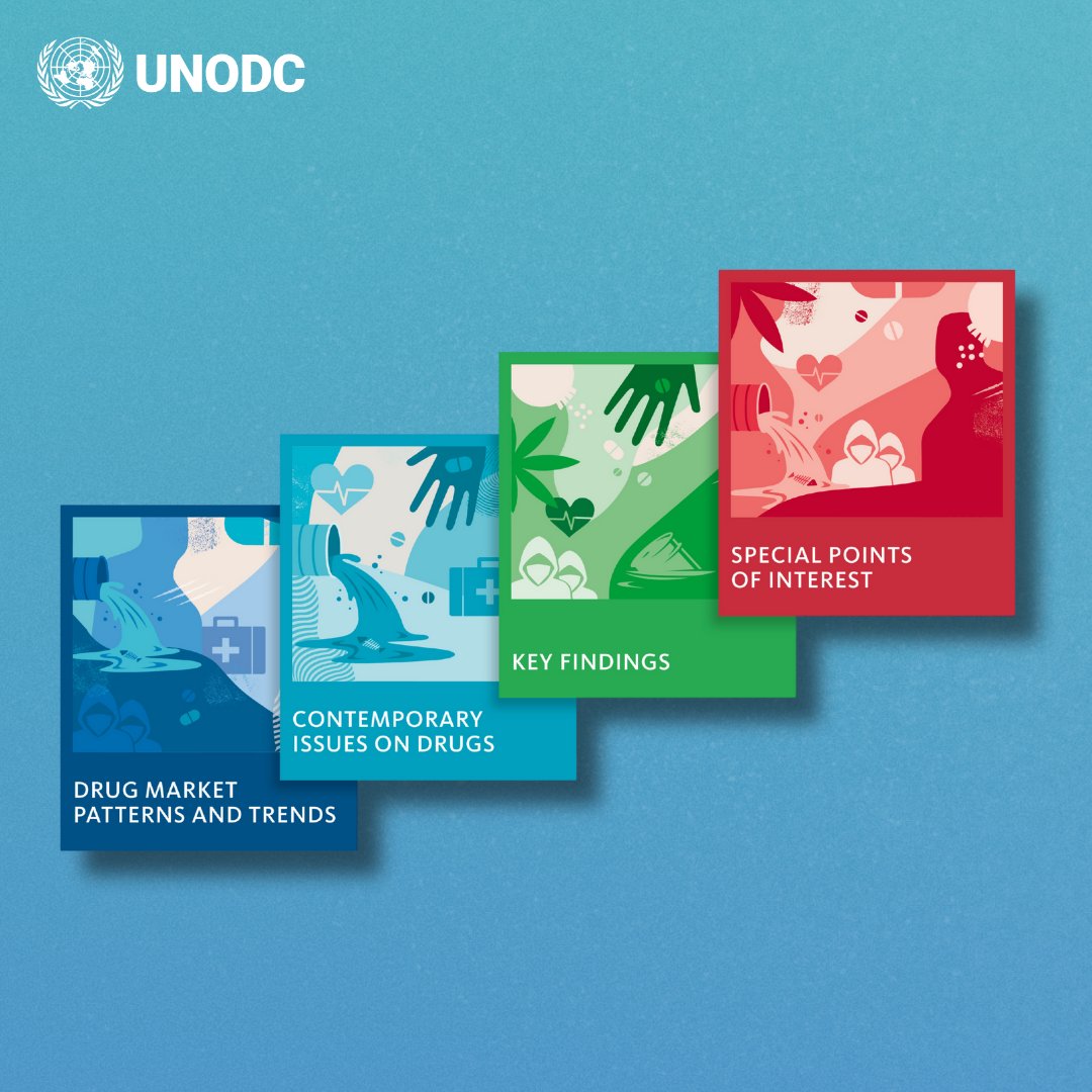 Lancement !

Le  #WorldDrugReport 2025 présente les dernières informations sur la consommation, la production et le trafic de drogues.

Plongez au cœur des données et des analyses ⬇️
ow.ly/UtIO50WgwIu