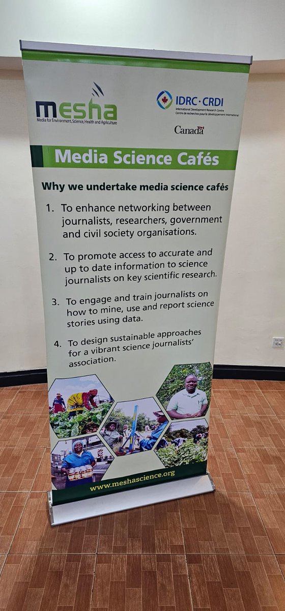 Winnyali1's tweet image. Glad to be part of a Data Journalism training by @MESHA_Science in collaboration with @IDRC_CRDI!
The forum brings together science journalists and researchers to enhance data-driven storytelling.
With reps from @MOH_Kenya & @kilimoKE. #ScienceJournalism #Data4Development