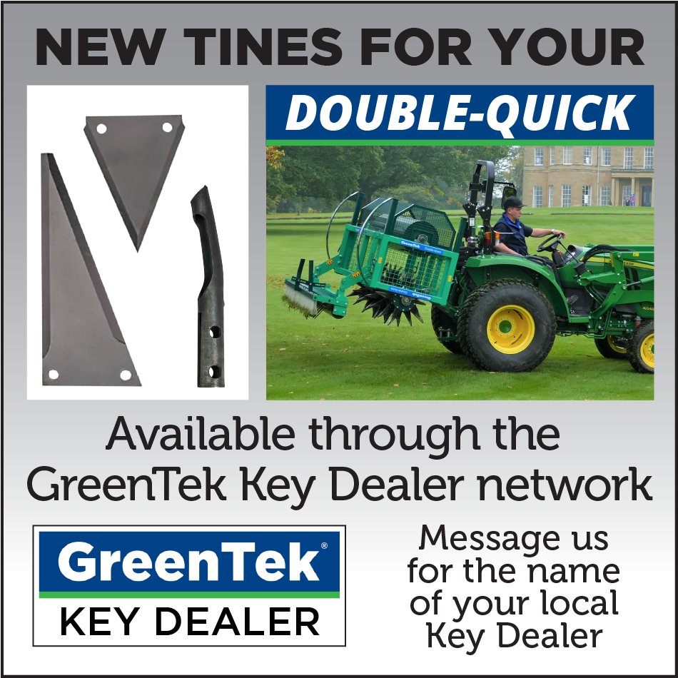 Keep your <a href="/GreenTekGroup/">GreenTek</a>  slitter working at it's best with a new set of tines!
Sharper, longer tines, go much deeper to break up hard compacted soil and keep your turf healthy.
zurl.co/GreenTek-Aerat… 
#GreenTek #Greenkeeping #GroundsMaintenance #Turfcare #SportsTurf #Aeration