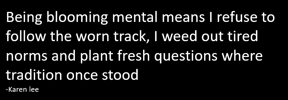 Karen Lee. (@bloomingmental) on Twitter photo 