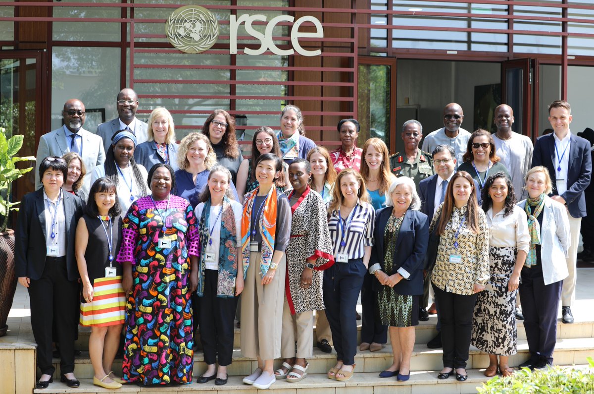 unrsce's tweet image. The #RSCE is hosting 19 women this week at the #SWTP Induction Training fully funded through extra-budgetary resources with core funding provided by @Denmark_UN.
SWTP advances gender parity by preparing qualified women for senior roles in UN Peace Operations.
#UNPeacekeeping