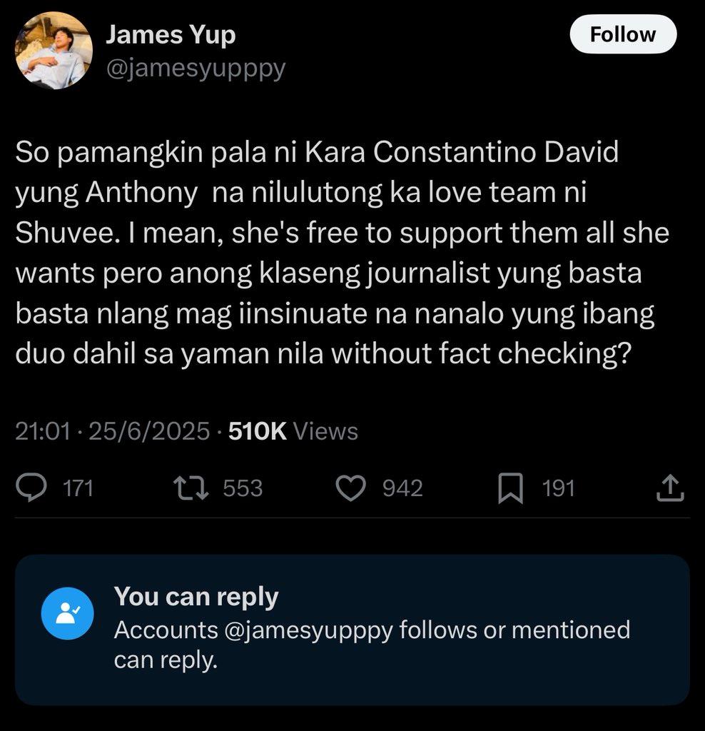 DarnaImpakta's tweet image. The disrespect to THE Kara David. Dinamay pa buong angkan. Btw, renowned historian Renato Constantino ay LOLO ni Kara David baka gusto mo rin idagdag yon. Ama niya si THE Randy David ng UP Sociology. Bobitang fanney