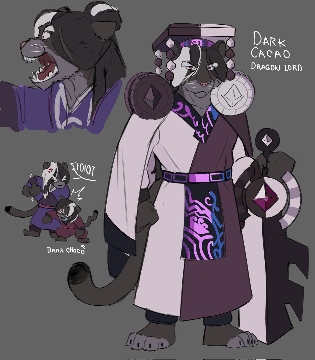 otterbonice's tweet image. Creo que un puma o un tigre le quedan bien a Dark cacao
#cookierunkingdomfanart