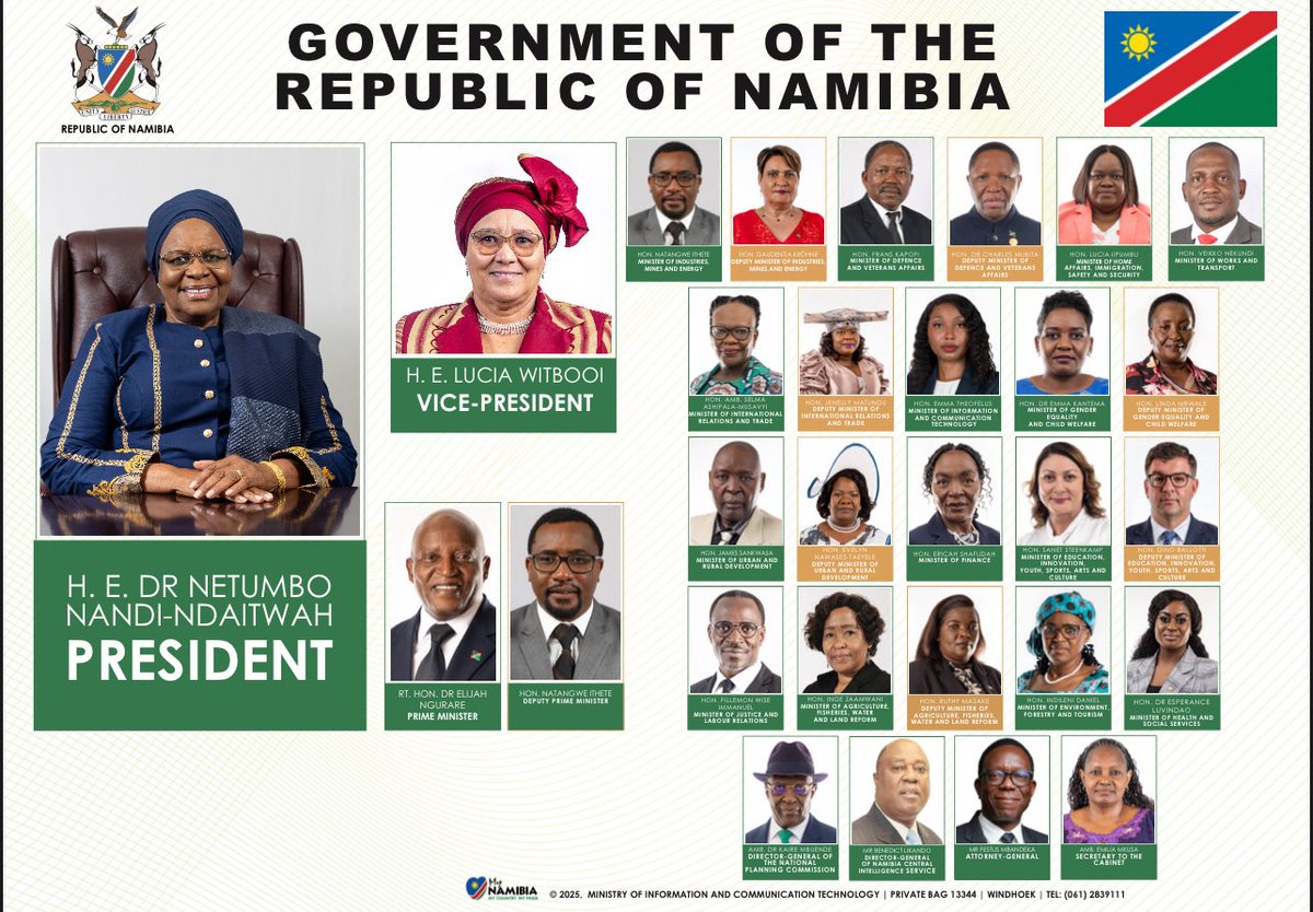Office of the Prime Minister_ Namibia (@namibiaopm) on Twitter photo 