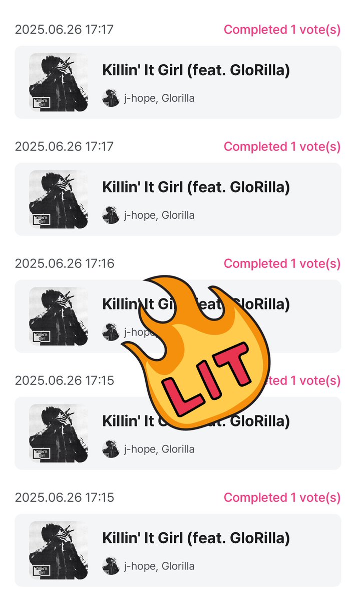 DVT_DB7's tweet photo. “Killin' It Girl” is nominated for M Countdown Live Voting – we MUST win with a HUGE gap! 💥

LET’S WIN THIS, ARMY! 🔥

🔔 HOW TO VOTE:
🗳️ Vote on the Mnet Plus App
📱 5 votes per account, per device

https://t.co/H6bp1NkOqc https://t.co/CColePV4AG