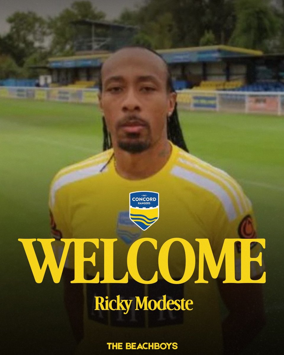 𝑹𝑰𝑪𝑲𝒀’𝑺 𝑩𝑨𝑪𝑲

We’re thrilled to announce the return of Ricky Modeste to the club.

Ricky scored some wonderful goals in his time at the club a couple years ago and even captained the side on a number of occasions.

Welcome back Ricky!

#YAMC💛💙