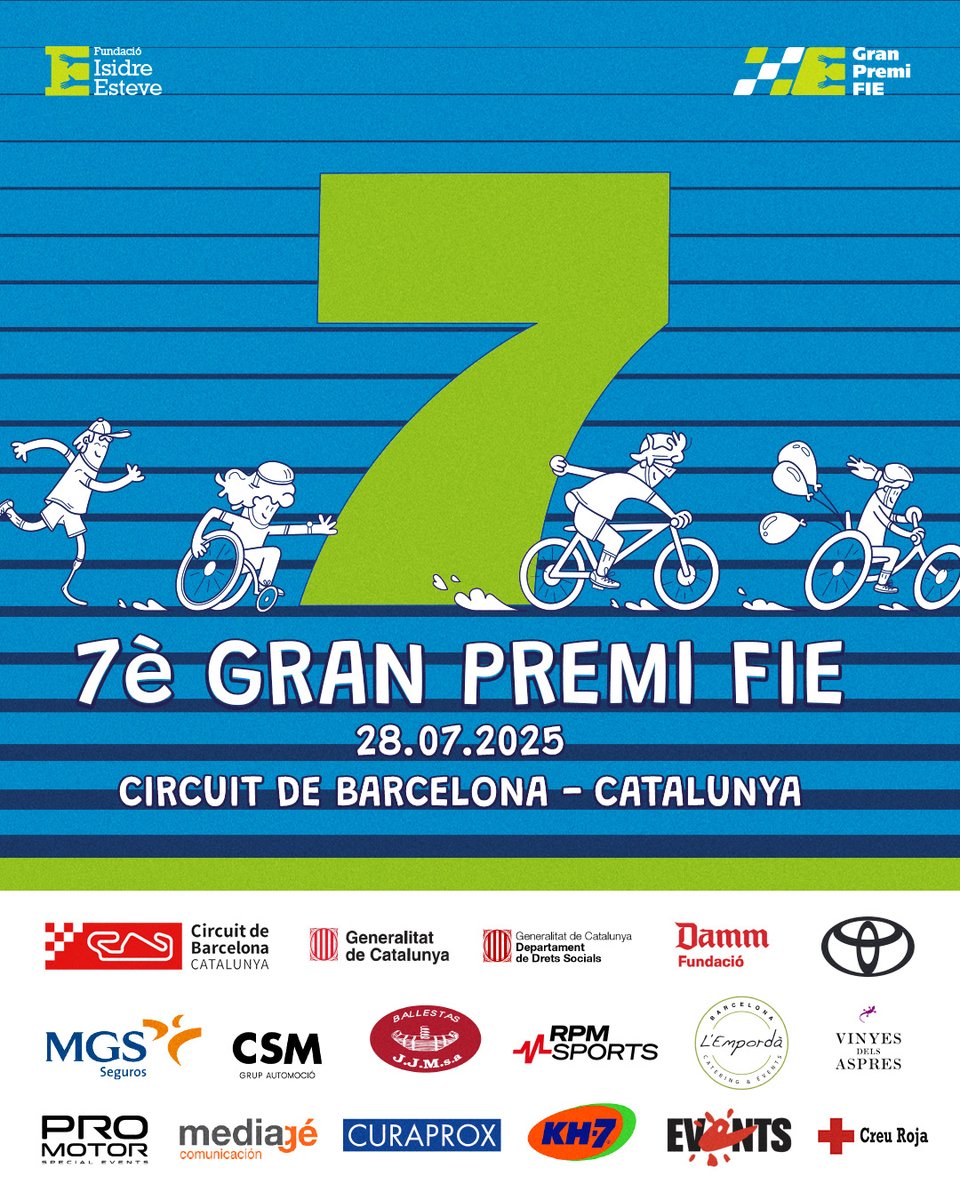 🟢 Inscripciones abiertas para el VII Gran Premi FIE

🔝 Se celebrará el 28 de julio y ofrece inscripciones a precios populares cuya recaudación se destinará a financiar los <a href="/CentrosPuente/">Centros Puente | Fund. Isidre Esteve</a> de la Fundació Isidre Esteve

+info ➡️ logicmailing.com/FIE_2025/inscr…
