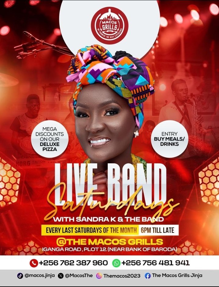 TheMacosGrills's tweet image. 🎤 The stage is set and the vibes are high! Join us at Macos Grills this Saturday, June 28th, for an electrifying live band performance! 🎉 Bring your friends and let’s make some memories! #LiveBand #MacosGrills #GoodTimes