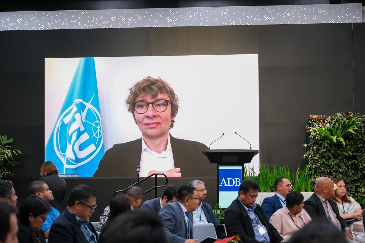tlamanauskas's tweet image. At yesterday's @ADB_HQ Forum, I called for closing Asia-Pacific's #DigitalDivide!🌏📶
@ITU is supporting regional efforts, inc thru Digital Infrastructure Investment Initiative,#Partner2Connect partnership, #GreenDigitalAction,#SubmarineCable Resilience Advisory Body&amp;amp; @AIforGood!