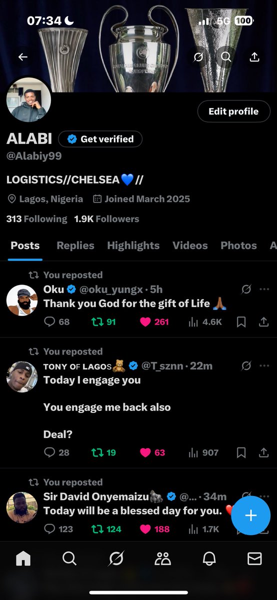 ALABI will be here now..

if you’re seeing this, kindly follow me on here and let’s reconnect 🫶🏾