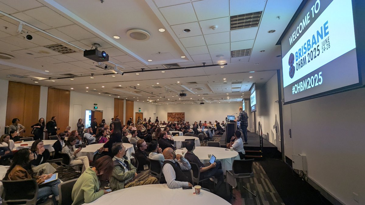 Sina Mansour L. (@sina_mansour_l) on Twitter photo Made it to the “Network controllability” symposium, found a seat (not the best view 😅), but grateful I wasn’t standing like many others! 😁 Stellar talks from <a href="/GaticaMarilyn/">Marilyn Gatica</a>, <a href="/LindenParkes/">Linden Parkes</a>, L. Schilling & C. Seguin. Big thanks to Linden & Rick for the great lineup! #OHBM2025 Made it to the “Network controllability” symposium, found a seat (not the best view 😅), but grateful I wasn’t standing like many others! 😁 Stellar talks from <a href="/GaticaMarilyn/">Marilyn Gatica</a>, <a href="/LindenParkes/">Linden Parkes</a>, L. Schilling & C. Seguin. Big thanks to Linden & Rick for the great lineup! #OHBM2025