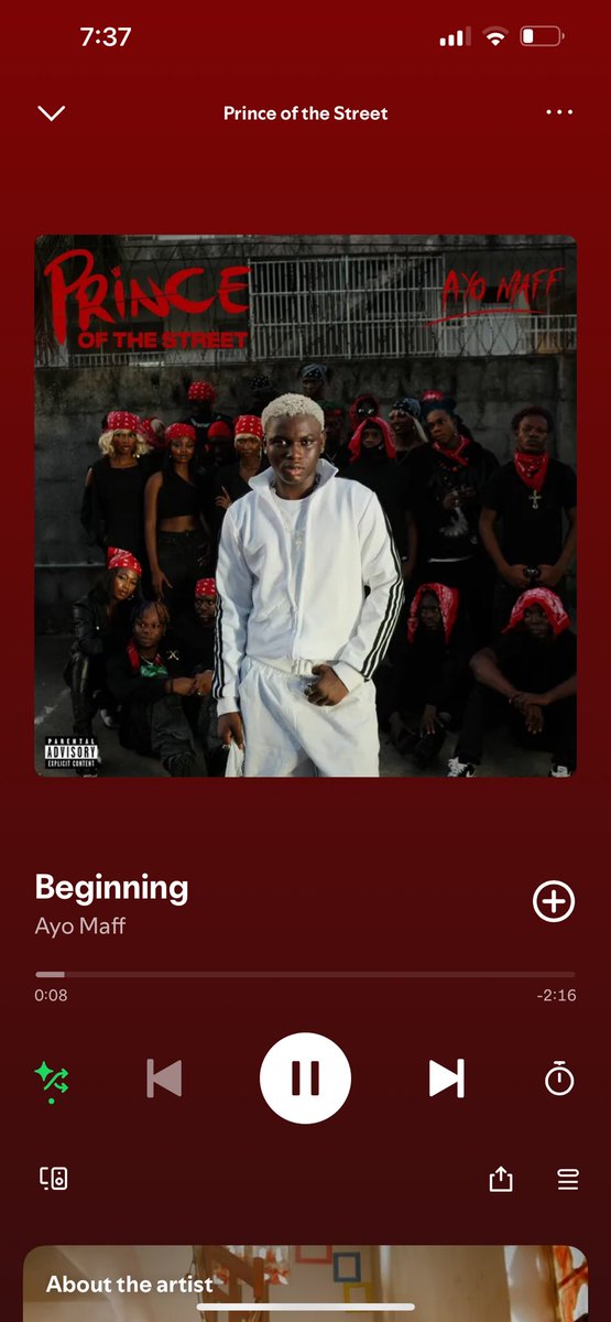 Oluremii90's tweet image. No cap, the streets don get their prince! 👑💥 Ayo Maff dey run am back-to-back. Prince of the Street no be play — e loud pass siren! 🚨🎶”
#AyoMaff #PrinceOfTheStreet #StreetCertified #NaijaToTheWorld