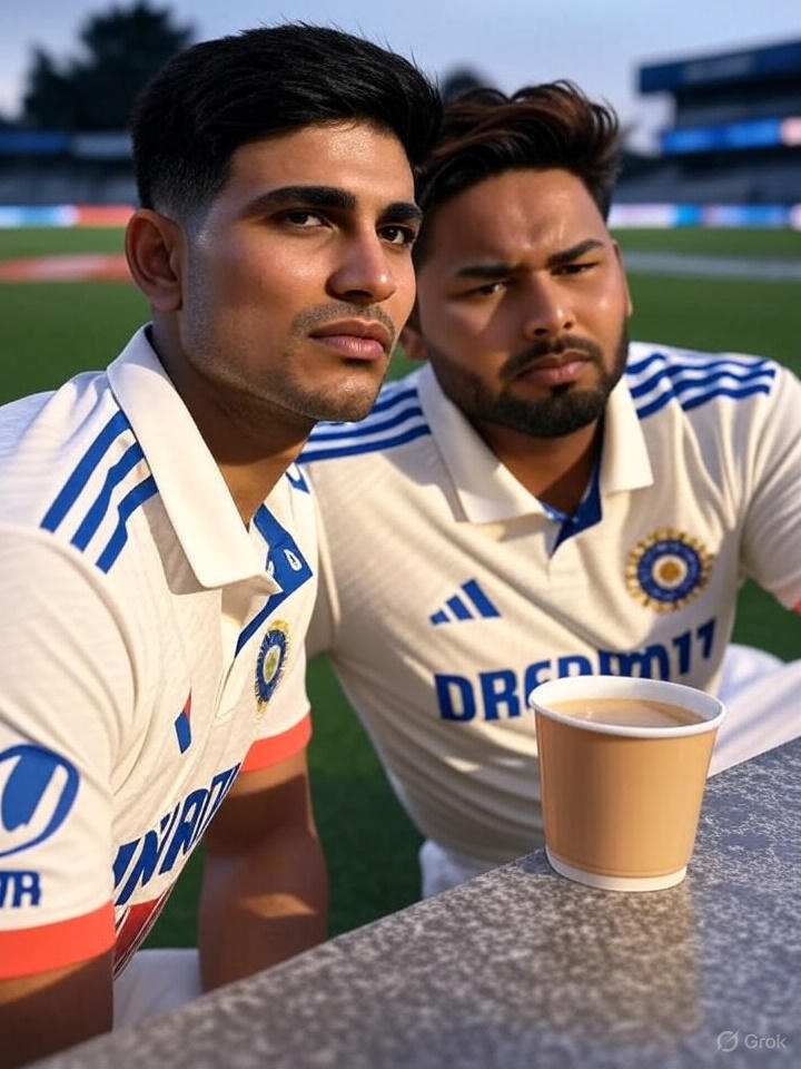 😄 India's Test team is rising after that 1st Test slip vs England! Shubman Gill &amp; Rishabh Pant are ready to turn those dropped catches into victories. Keep the faith, a comeback is brewing! #INDvsENG #TeamIndiaRise #Hopeful (124 characters)