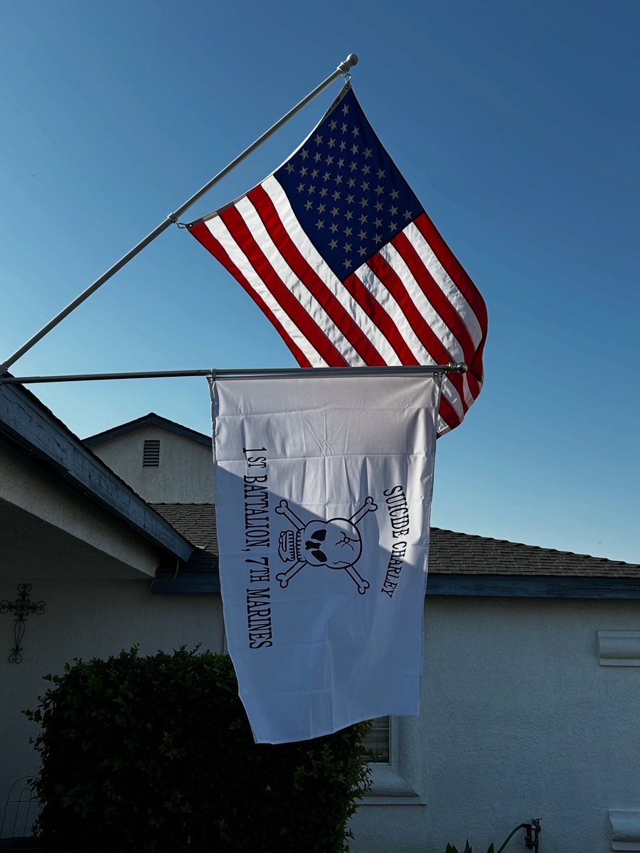 Thank you <a href="/UpGoons/">Goons Up</a>  for the kick ass #suicidecharley flag.