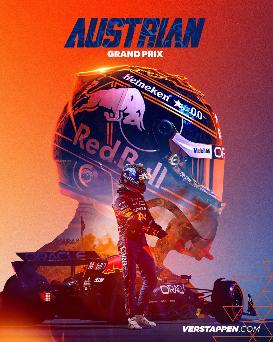 Back in orange 🧡 Ready for the #AustrianGP 💪