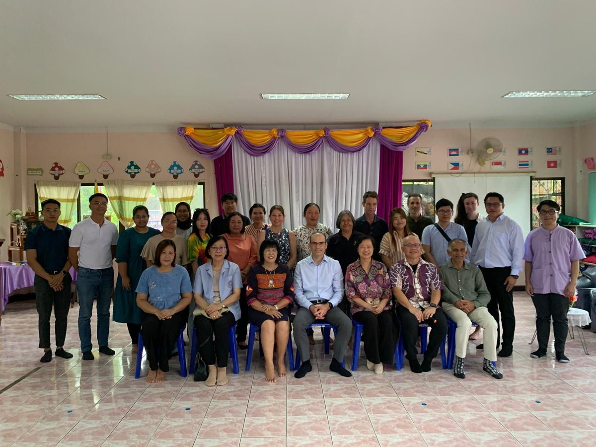 HEALenviron's tweet image. SE Asia Day 08 | Field Visits in Chiang Mai (Thailand)
Part of #HEALHAZE & #CANBREATHE collaborations, @HEALenviron spent a meaningful day in Chiang Mai visiting several early childhood education centers & mountainous regions to better understand local environmental conditions.