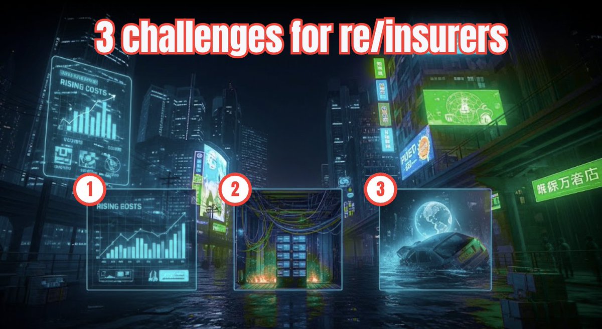 The insurance industry is at threat... More than ever !

→ linkedin.com/posts/florian-…

To me, there are three trends currently supporting the need for incumbents to explore how technology could add value to the insurance value chain.