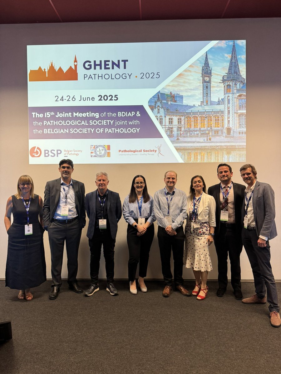 Great 2 days at #GhentPathology2025 supporting the Gyn sessions! Proud to be part of an inspiring conference with amazing delegates and societies. Huge thanks to our incredible European and US speakers—what a lineup! 👏
#GynPath #Pathology