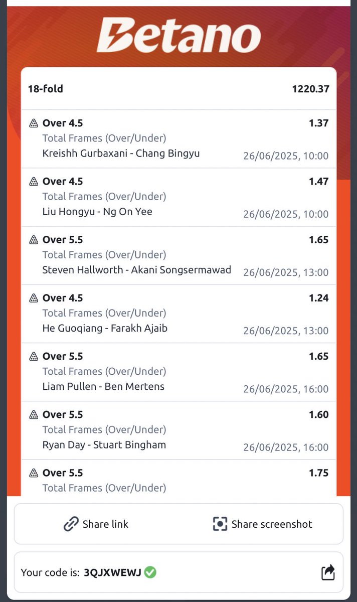 DavsmartMEDIA_1's tweet image. Itโs another day to try again 
#Code1 - 9KSGTQK7 = 20k odds
#Code2 - 3QJXWEWJ = 1.2k odds 
Drop ur best edit โ๏ธ 
๐๐๐๐ฅ๐ฅ๐ฅ๐ฅ
@_tru_faith @ChunliDamil @QueenLovee0 
@Lucas_bets1 @Davidspredict @decentsolo