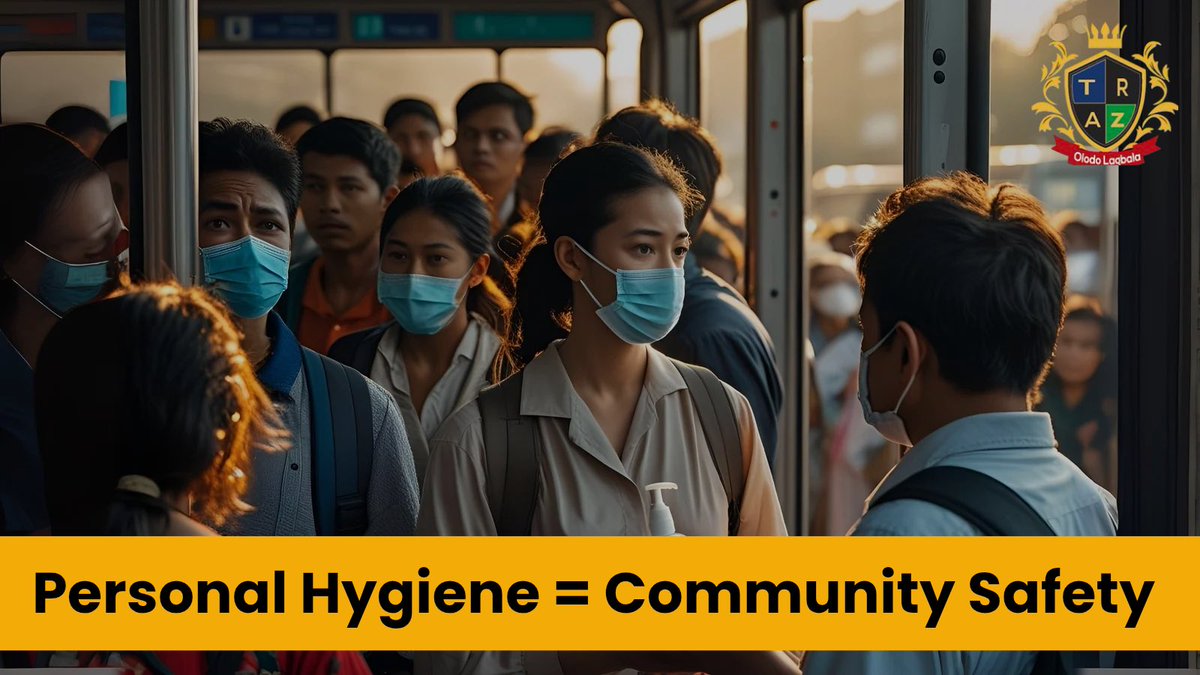 TRAZlimited's tweet photo. Your personal hygiene isn’t just about you—it protects others too.
Germs spread quickly in public spaces. Let’s protect each other. #CollectiveHealth #CleanTogether #Trazlimited https://t.co/vhaFtjd0fl