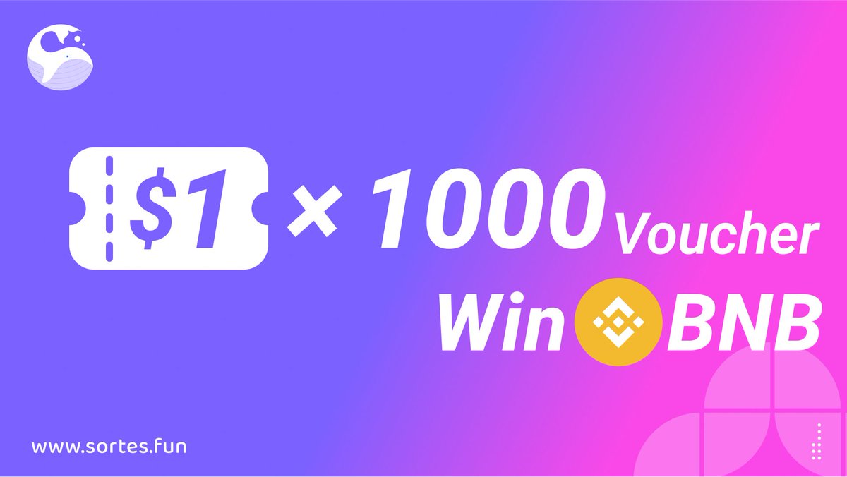 sortesfun's tweet image. A new Campaign on @BNBCHAIN has began!
🪂Quest Entrance is pinned in TG group.
Step 1: Join Telegram Group web.telegram.org/k/#@sortesfun
Step 2: Follow X Account @Sortesfun and RT
Step 3: Join Sortesfun Discord
Step 4: invite 1 friends to join the Quest.
Then Claim Your Voucher
📷…