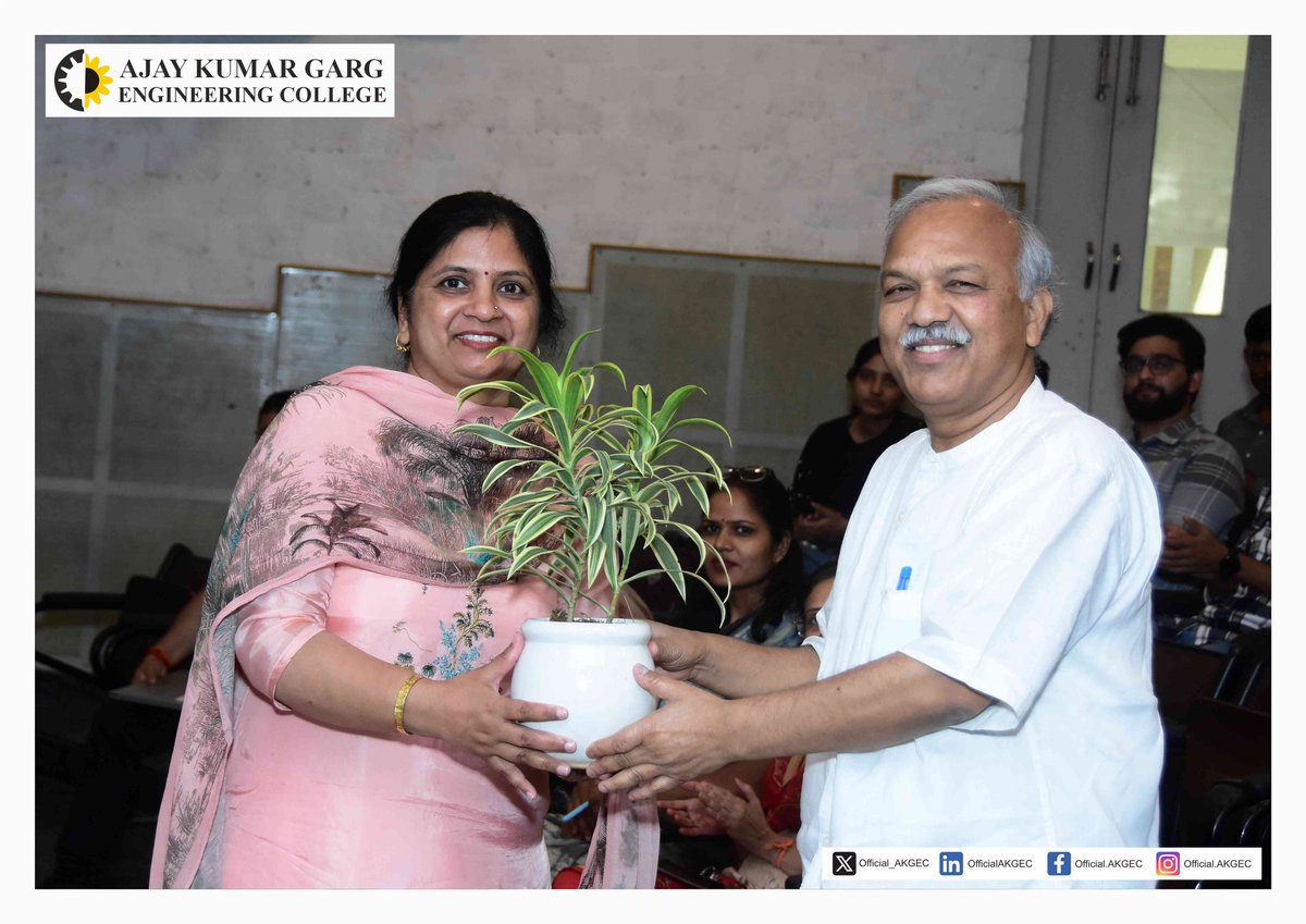 On 22/05/25, AKGEC MCA department hosted a guest lecture by Dr. D.K. Lobiyal on NLP, exploring AI tools like ChatGPT and techniques like CNN, RNN, enriching students' research insights. #AKGEC #NLP