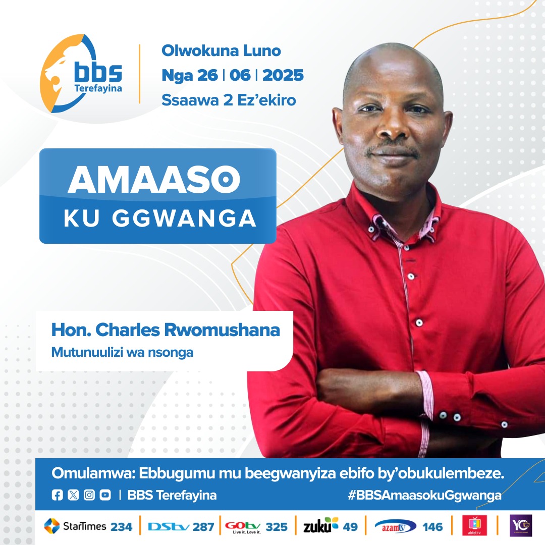 StevenBusuulwa's tweet image. Tonight Thursday 26th June 2025 on @bbstvug at 8pm. Guests :@rwomchechen @KisekkaSalim @MubarakMunyagwa @EvansKanyike